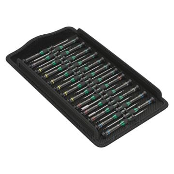 Wera Kraftform Micro Big Pack 1 Screwdriver Set For Electronic Applications x25 Pcs 05134000001