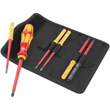 Wera 05006601001 Kraftform Kompakt VDE 7 Universal 2 Screwdriver Set x7 Pcs