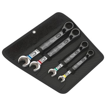 Wera 6001 Joker Switch Ratchet Combi Spanner Set x4 Pcs 05020090001
