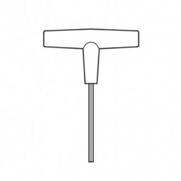 Trend WP-AKT/01 T bar allen key 4mm for hingejig