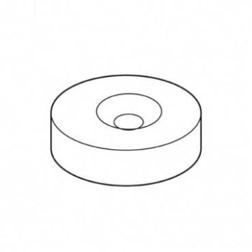 Trend WP-CDJ300/27 Edge guide 28.7mm dia. x 4mm Green