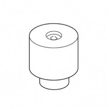 Trend WP-CDJ300/37A Edge guide 21mm dia. x 25mm blue
