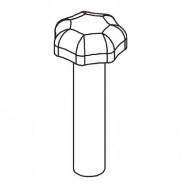Trend WP-CRTMK3/15 Back fence knob UNC 5/16x2" female CRT/MK3