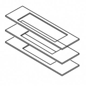 Trend WP-LOCK/T/SET Lock template set (16 pces)