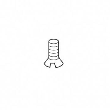 Trend WP-SCW/09 M5x8mm countersink slot machine screw