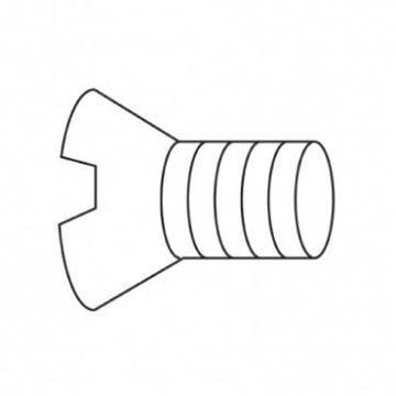 Trend WP-SCW/66 M4x6mm countersink Pozi machine screw