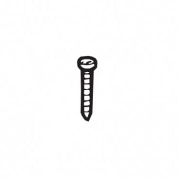 Trend WP-T10/018 Screw self tapping dome 4mm x 25mm