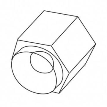 Trend WP-T4/040 Base housing lock nut T4