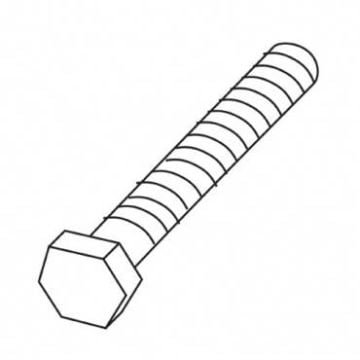 Trend WP-T4/041 Bolt hex M6 x 48mm T4