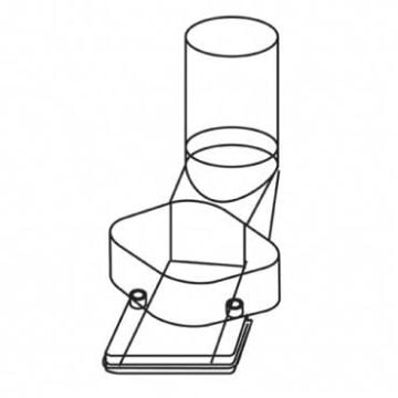 Trend WP-T4/050 Dust Extraction spout complete T4