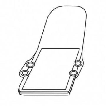 Trend WP-T4/081 Dust spout Lower housing T4