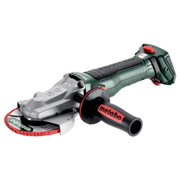 Metabo WVBF 18 LT BL 11-125 18v Cordless 125mm Flat-Head Angle Grinder Body Only In MetaBOX