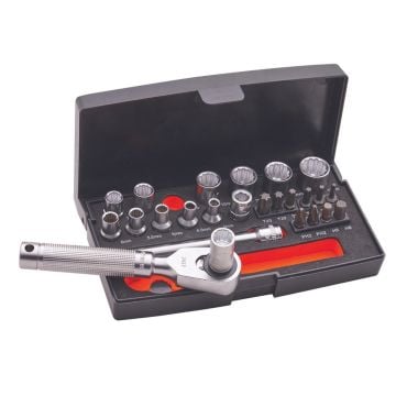 Bahco SL25MHBL Special Edition 1/4" Socket Set x25 Pcs
