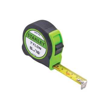 Stanley 130601 Hi-Vis Tylon Pocket Tape 5m / 16' 
