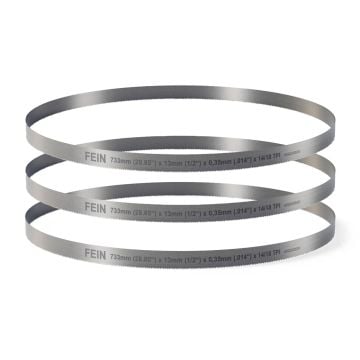 Fein 63502308000 733mm Bandsaw Blade For Metal And Plastic x3 Pcs