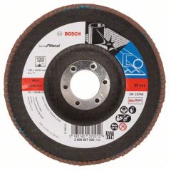 Bosch 120 Grit Flap Disc X571 Best for Metal Grinding 125mm 2608607320