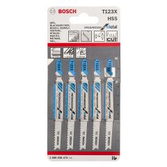 Bosch T123X Progressor Jigsaw Blades Pack Of 5 2608638473