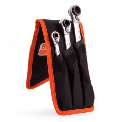 Bahco S4RM Reversible Ratchet Wrench Spanners Set 3 Pcs