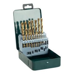 Bosch HSS-TiN Promoline Metal Drill Bit Set x19 Pieces 2607019437
