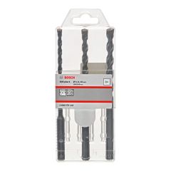Bosch SDS-plus-1 Drill Bit Set 6/8/10mm x 100mm x 160mm 2608579118