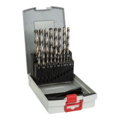 Bosch HSS-G ProBox Metal Drill Bit Set x19 Pcs 2608587013
