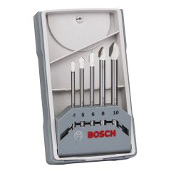 Bosch CYL-9 Glass & Ceramic Tile Drill Bit Set x5 Pcs 2608587169