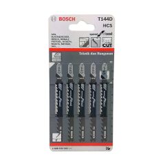 Bosch T144D Speed for Wood Jigsaw Blades Pack of x5 2608630040