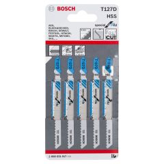 Bosch T127D HSS Special for Aluminium Jigsaw Blades x5 2608631017