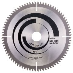 Bosch Mitre Saw Blade for Multi Materials 216x30x80T