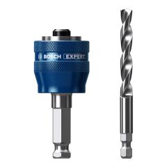 Bosch Expert Power Change Plus HSS-G Drill Bit 7.15 x 105 mm + Hole Saw System Adapter 11mm 2608900527