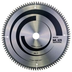Bosch Mitre Saw Blade for Multi Materials 305x30x96T