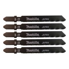 Makita A-85737 B-22 Basic Cut Metal Jigsaw Blade Pack 50mm x5 Pcs
