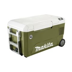 Makita CW002GZ02 40v Max XGT/18v LXT 50L Cordless Cooler & Warmer Box Body Only Olive Green 