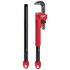 Milwaukee 48227314 Cheater Adaptable Pipe Wrench