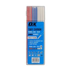 OX Tools P503204 Tuff Carbon Tile Pencil Lead Pack x10 Pcs