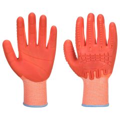 Portwest A728 Supergrip Impact HR Cut Gloves Orange