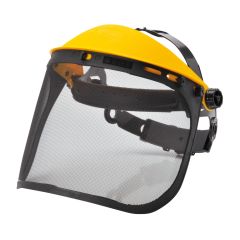 Portwest PW93BKR PW93 Browguard With Mesh Visor Black For Strimmers / Brushcutters