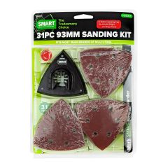 SMART HS93KIT Trade Series Universal Multi-Tool Delta Sanding Sheet Set x31 Pcs