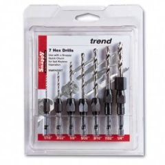 Trend SNAP/D/SET/2 Trend Snappy 7 pce metric drill set 1-7mm