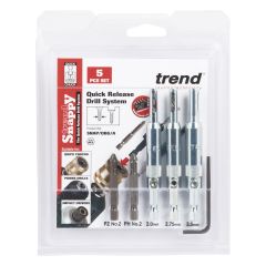 Trend SNAP/DBG/A Trend Snappy Drill Bit Guide Set x5 Pcs