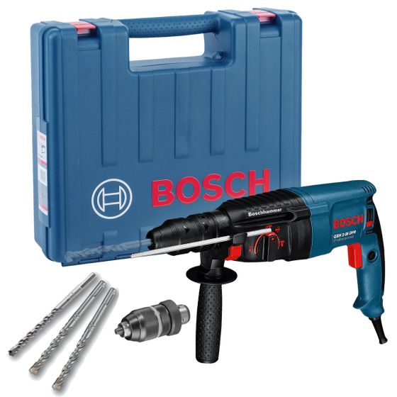 Bosch Professional GBH 2-26 DFR SDS+ Plus Rotary Hammer Drill With QCC