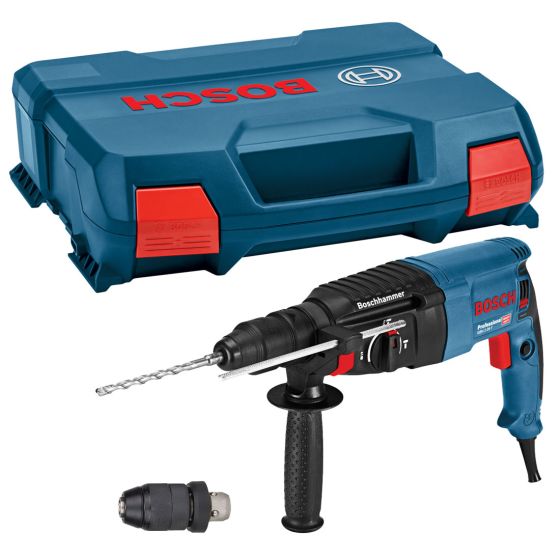 Bosch Professional GBH 2-26 F SDS+ Plus Rotary Hammer Drill With QCC In Carry Case