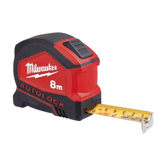Milwaukee 4932464664 Autolock Tape Measure 8m Metric Only
