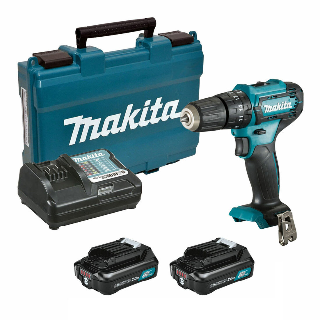 Makita HP333DZ 12V Max Li-ion CXT Combi Drill Batteries and Charger Not Included 